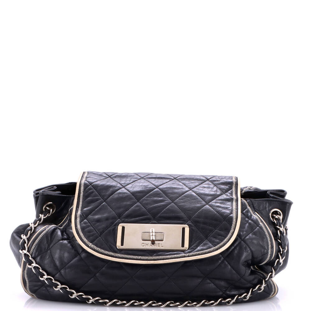 Chanel Medium East West Mademoiselle Accordion Flap Bag
